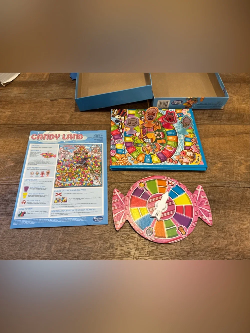 CANDY LAND Game 2013 Hasbro Made In The USA Complete Ages 3+